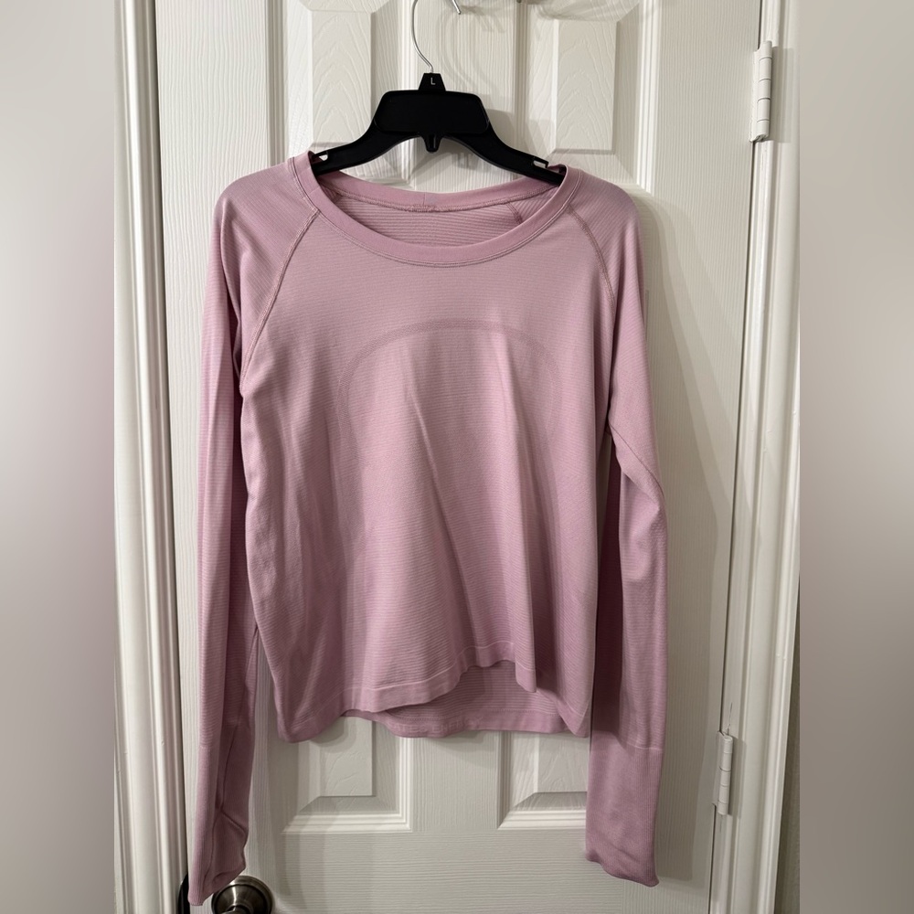 Lululemon Pink Swiftly Tech Long Sleeve Size 12